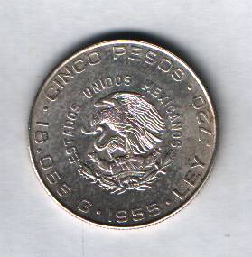 5 pesos  